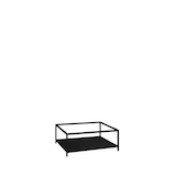 Artikelbild 1 für CP 7100 Untergestell für Schränke schwarzgrau 110,0 x 75,0 x 44,5 cm mit Ablage, Artikelnummer 681953