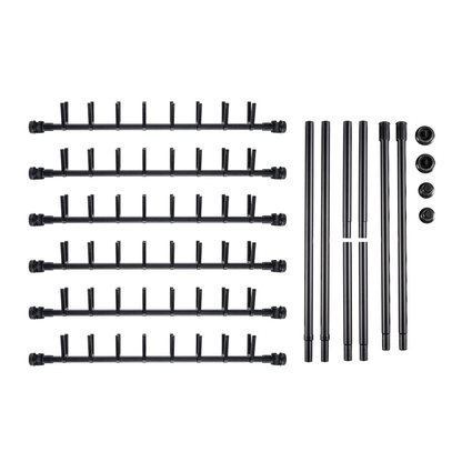 Artikelbild 9 für WENKO Teleskop-Schuhregal Herkules Shoes schwarz 94,0 x 9,0 x 165,0 - 300,0 cm, Artikelnummer 531341