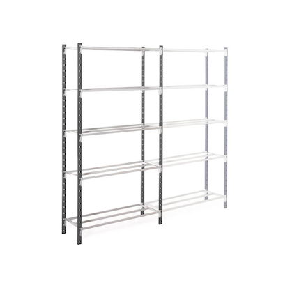 Artikelbild 3 für Manorga Anbau-Weitspannregal AAZ2015605NS00014 lichtgrau, graphitgrau 150,0 x 60,0 x 200,0 cm, Artikelnummer 883104