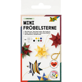 Artikelbild 1 für folia Faltblätter Fröbelsterne mini farbsortiert mehrfarbig, Artikelnummer 127999