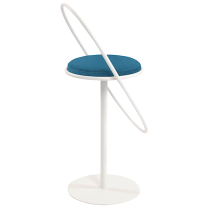 Artikelbild 3 für meet powered by PAPERFLOW Barhocker SATURNE THSATSC.13.06 blau Kunstleder, Artikelnummer 231318