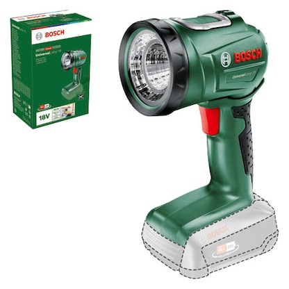 Artikelbild 2 für BOSCH Home & Garden UniversalLamp 18 LED Handleuchte grün 12,5 cm, 100 Lumen, Artikelnummer 466637