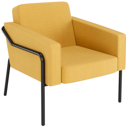 Artikelbild 20 für medso powered by PAPERFLOW Sessel MEDSO L gelb schwarz Stoff, 1 St., Artikelnummer 522601