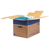 Artikelbild 1 für 5 Bankers Box Umzugskartons SmoothMove FastFold 63,2 x 48,0 x 46,3 cm, Artikelnummer 539068
