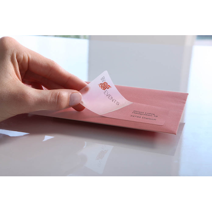 Artikelbild 6 für 1.000 AVERY Zweckform Folien-Adressetiketten L4770-25 transparent 45,7 x 25,4 mm, Artikelnummer 345348