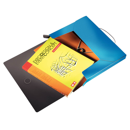 Artikelbild 2 für AKTION: LEITZ Heftbox Solid 4568 3,0 cm hellblau, 1 St. mit Prämie nach Registrierung, Artikelnummer 393266