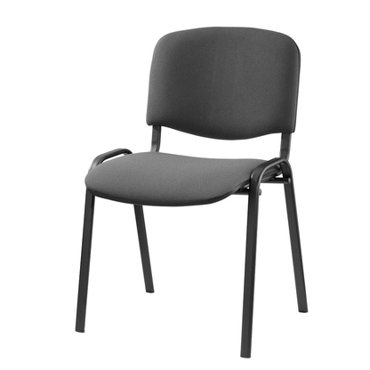 Artikelbild 3 für 4 Nowy Styl Besucherstühle Iso ISO BLACK 1.3 C38 anthrazit Stoff, Artikelnummer 104481