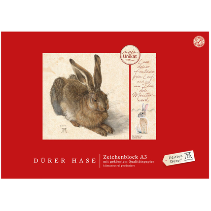 Artikelbild 2 für Edition Dürer Zeichenblock Dürer Hase DIN A3, Artikelnummer 623835