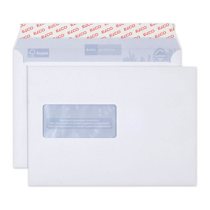 Artikelbild 15 für ELCO Briefumschläge Proclima DIN C5 mit Fenster weiß haftklebend 500 St., Artikelnummer 270821