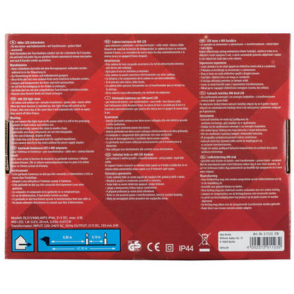 Artikelbild 7 für Idena 400er LED Lichterkette grün 47,9 m, Artikelnummer 351363