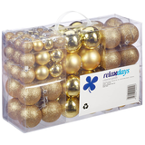 Artikelbild 1 für 100 relaxdays Weihnachtskugeln, Artikelnummer 362101