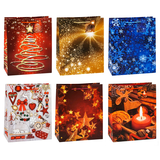 Artikelbild 1 für 12 TSI Geschenktüten Weihnachten Serie 8 Motiv sortiert 26,0 x 32,0 cm, Artikelnummer 327118