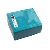 Artikelbild 1 für PROnappe Servietten türkis 2-lagig 20,0 x 20,0 cm, 50 St., Artikelnummer 361376