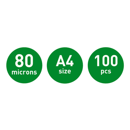 Artikelbild 4 für AKTION: 100 LEITZ Laminierfolien glänzend für A4 80 micron, Artikelnummer 611529