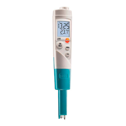 Artikelbild 18 für testo 206-pH1 für Flüssigkeiten pH- und Temperatur-Messgerät weiß, Artikelnummer 428689
