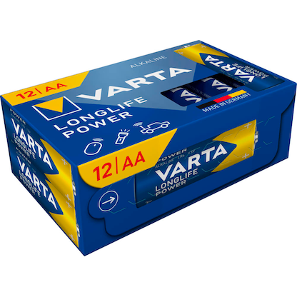Artikelbild 5 für AKTION: 36 VARTA Batterien LONGLIFE Power Cube Mignon AA 1,5 V + GRATIS VARTA Stirnlampe Outdoor H10 Pro, Artikelnummer 675498