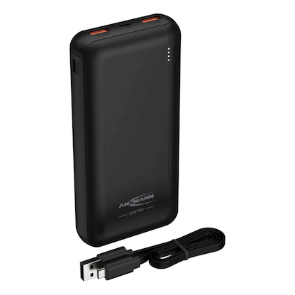Artikelbild 4 für ANSMANN PB320PD Powerbank 20.000 mAh schwarz, Artikelnummer 654697