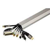 Artikelbild 1 für hama Kabelkanal 1,1 m silber, Artikelnummer 125427