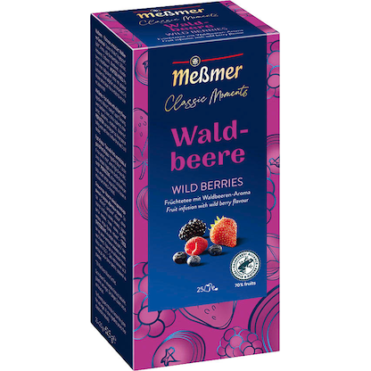 Artikelbild für Meßmer Waldbeere Tee 25 Portionen, Artikelnummer 762631