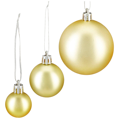 Artikelbild 2 für 100 relaxdays Weihnachtskugeln, Artikelnummer 362101