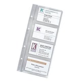 Artikelbild 1 für SIGEL Visitenkartenhüllen transparent, für bis zu 8 Visitenkarten, 10 St., Artikelnummer 878926