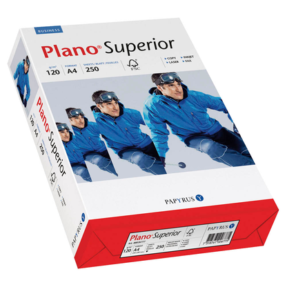 Artikelbild für Plano® Kopierpapier Superior DIN A4 120 g/qm 250 Blatt, Artikelnummer 215673