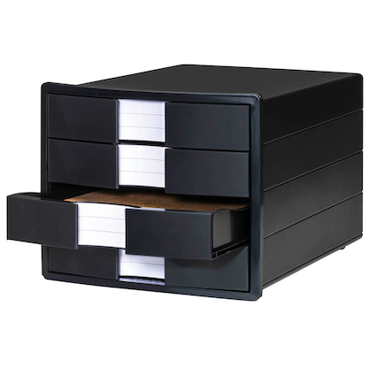 Artikelbild 6 für HAN Schubladenbox KARMA schwarz 10128-13, DIN A4 mit 4 Schubladen, Artikelnummer 661724