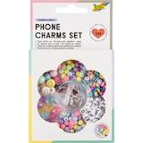 Artikelbild 1 für folia Perlen-Set Phone Charms Set mehrfarbig, Artikelnummer 130589