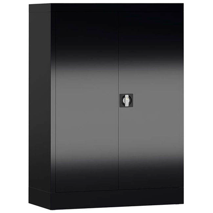 Artikelbild 2 für ClassiX Metallschrank X-530329 tiefschwarz 92,0 x 42,0 x 120,0 cm, aufgebaut, Artikelnummer 182457