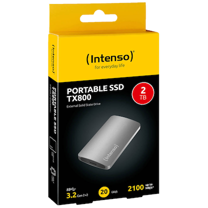 Artikelbild 6 für Intenso TX800 2 TB externe SSD-Festplatte anthrazit, Artikelnummer 514446