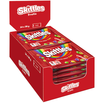 Artikelbild 16 für Skittles Fruits Kaubonbons 14 x 38,0 g, Artikelnummer 473417