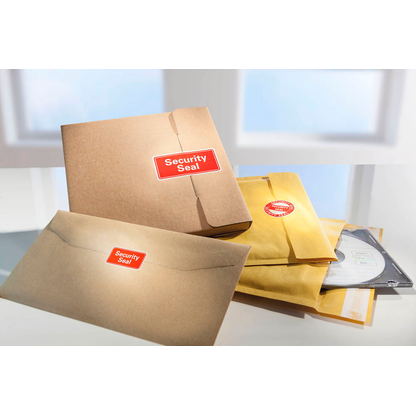 Artikelbild 3 für 200 AVERY Zweckform Sicherheitssiegel 7311 rot »Security Seal« 38,0 x 20,0 mm, Artikelnummer 431945