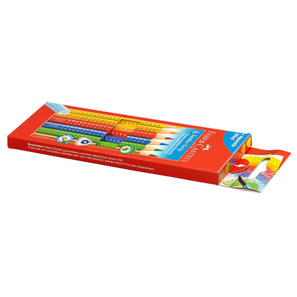 Artikelbild 5 für FABER-CASTELL Jumbo GRIP Buntstifte farbsortiert, 6 St., Artikelnummer 712471