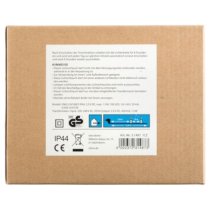 Artikelbild 3 für Idena LED Lichtschlauch weiß 10,0 m, Artikelnummer 351314