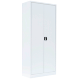 Artikelbild 1 für LÜLLMANN Metallschrank 530337 signalweiß 80,0 x 38,3 x 180,0 cm, aufgebaut, Artikelnummer 182646