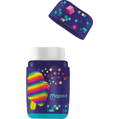 Artikelbild 2 für maped Radiergummi PIXEL PARTY lila, 1 St., Artikelnummer 260129