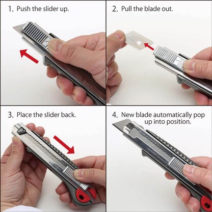 Artikelbild 6 für NT Cuttermesser L-2000RP silber 18 mm, 1 St., Artikelnummer 371668