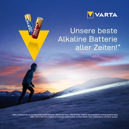 Artikelbild 18 für 24 VARTA Batterien LONGLIFE Power Cube Mignon AA 1,5 V, Artikelnummer 552879