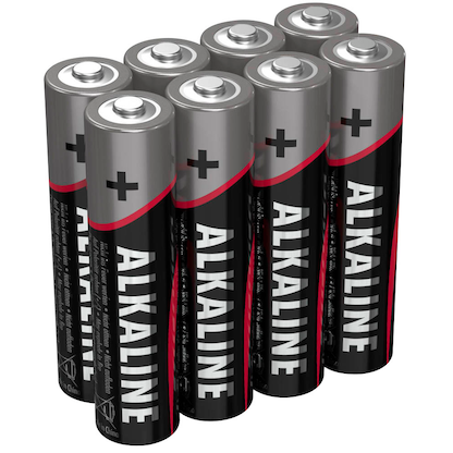 Artikelbild für 8 ANSMANN Batterien Red Alkaline Micro AAA 1,5 V, Artikelnummer 189439