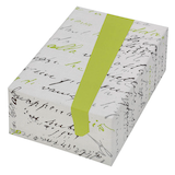 Artikelbild 1 für JUNG SCHÖNER VERPACKEN Geschenkpapier Lirica Schrift mehrfarbig beidseitig bedruckt, 20,0 m, Artikelnummer 154649