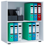 Artikelbild 1 für VCM my office Aktenregal L weiß 70,0 x 37,0 x 74,0 cm, Artikelnummer 345054