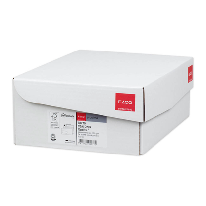 Artikelbild 2 für ELCO Briefumschläge Proclima DIN lang mit Fenster weiß haftklebend 500 St., Artikelnummer 270803