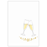 Artikelbild 1 für LUMA Motivpapier Sektgläser Motiv DIN A4 100 g/qm 50 Blatt, Artikelnummer 798433