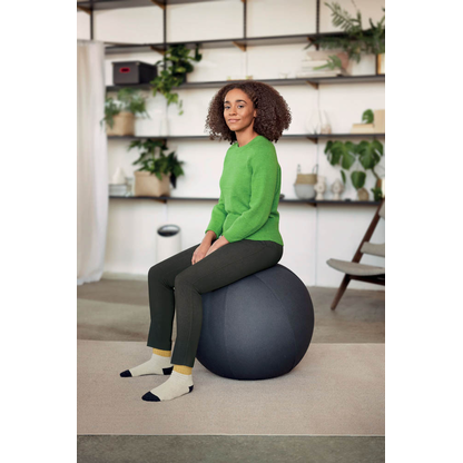 Artikelbild 4 für LEITZ Ergo Active Sitzball dunkelgrau 55,0 cm, Artikelnummer 998637