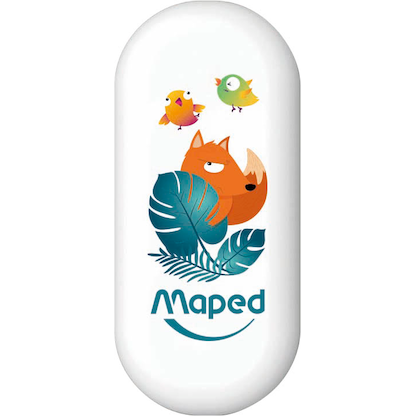 Artikelbild 3 für maped Radiergummi JUNGLE fever weiß, 1 St., Artikelnummer 260154