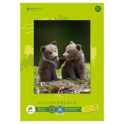 Artikelbild 4 für Edition Dürer Zeichenblock green DIN A3, Artikelnummer 421523