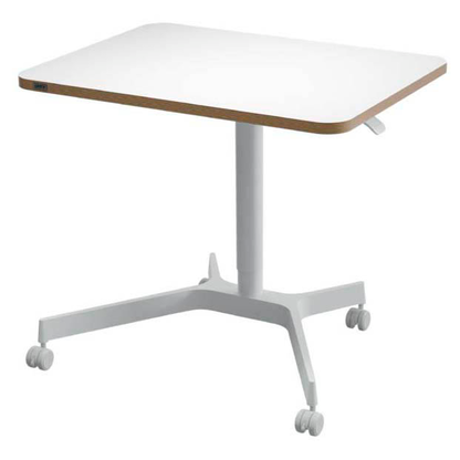 Artikelbild 13 für AKTION: LEITZ Ergo höhenverstellbarer Schreibtisch weiß rechteckig, 4-Fuß-Gestell weiß 80,0 x 60,0 cm mit 15 Euro CashBack, Artikelnummer 408348