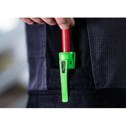 Artikelbild 7 für Pica Pocket Bundle Zimmermannsbleistift 505/01 Bleistiftköcher-Set mit integriertem Spitzer rot, 1 Set, Artikelnummer 548984