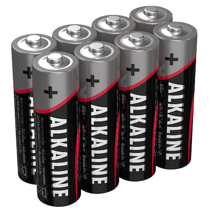 Artikelbild für 8 ANSMANN Batterien Red Alkaline Mignon AA 1,5 V, Artikelnummer 189441