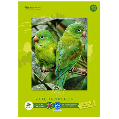 Artikelbild 4 für Edition Dürer Zeichenblock green DIN A4, Artikelnummer 421519